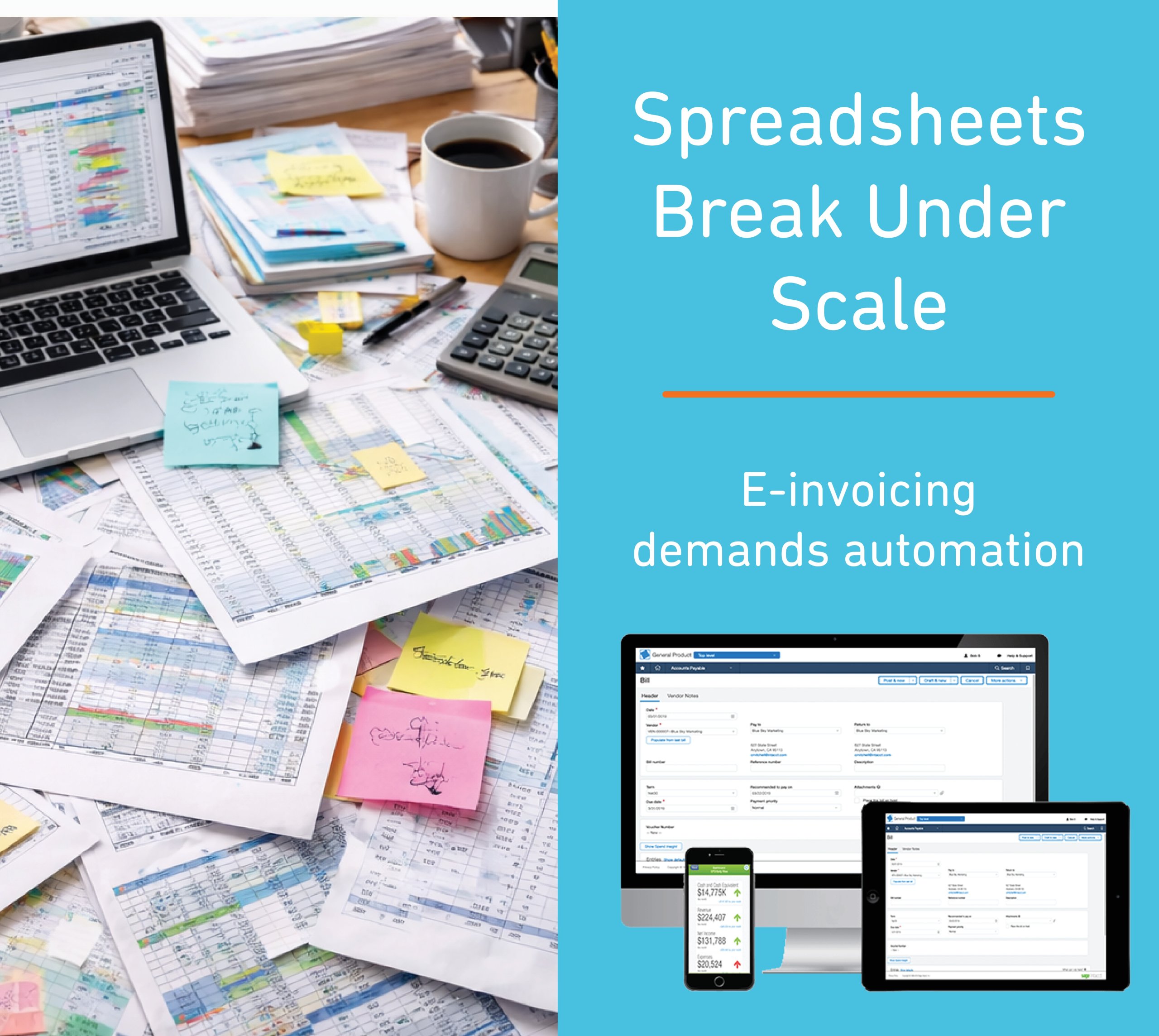 Mandatory E-Invoicing Is Coming: Why Spreadsheets Won’t Cut It Mandatory E-Invoicing Is Coming: Why Spreadsheets Won’t Cut It